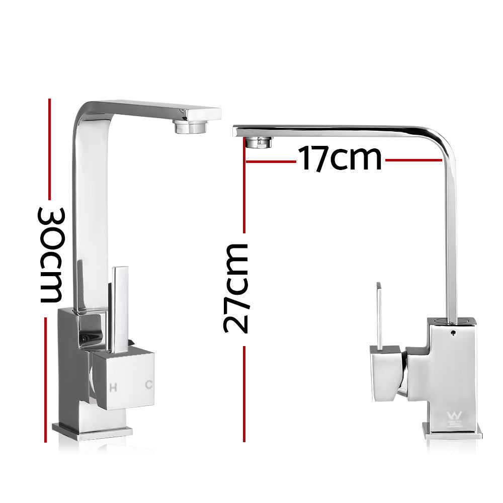 Kitchen Mixer Faucet - Silver